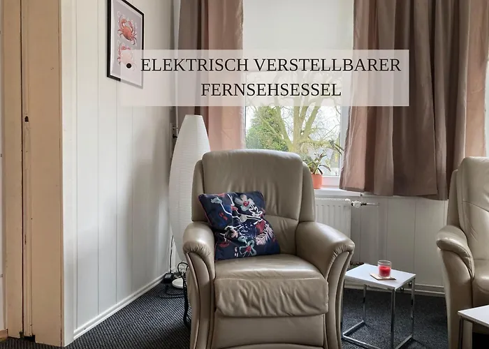 Haus Krabbe Apartments, Fuer 1-2 Personen, Hunde Kostenfrei Willkommen, Kostenfreier Parkplatz, Zwischen Bremerhaven Und Cuxhaven Gelegen Lejlighed